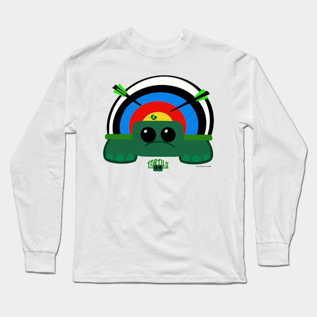 Tortils™ Bullseye Long Sleeve T-Shirt by skrbly